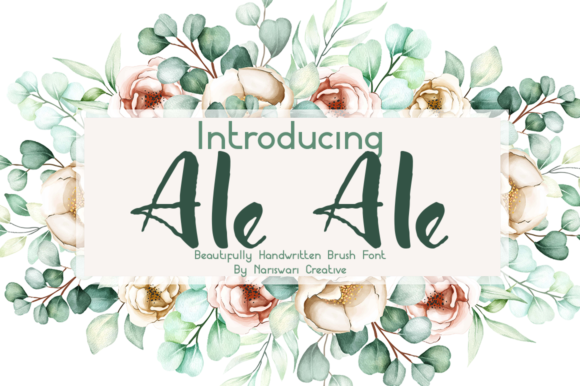 Ale Ale Font: A Maker’s Guide to Elegant Script