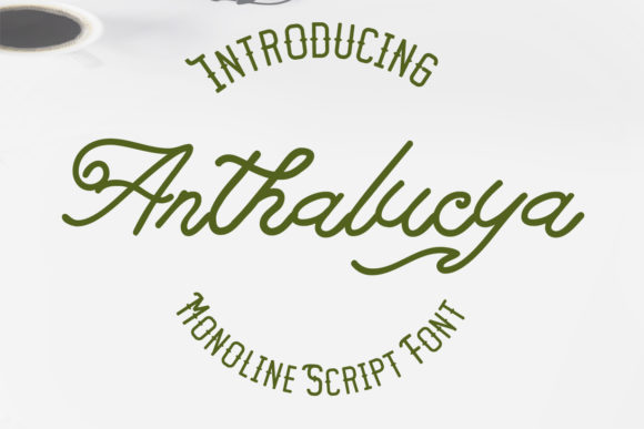 Anthalyca Font: Elevating Campaign Visuals