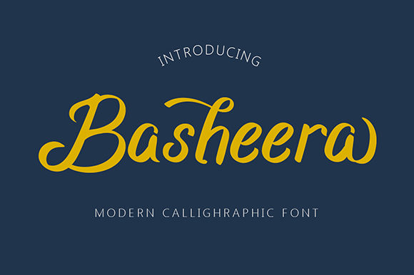 Basheera Font: Elevate Your Campaign Visuals