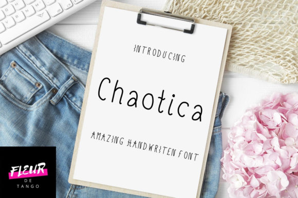 Chaotica: A Friendly Handwritten Font for Branding