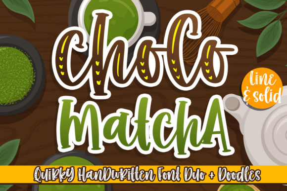 Choco Matcha: A Versatile Handwritten Font for Branding