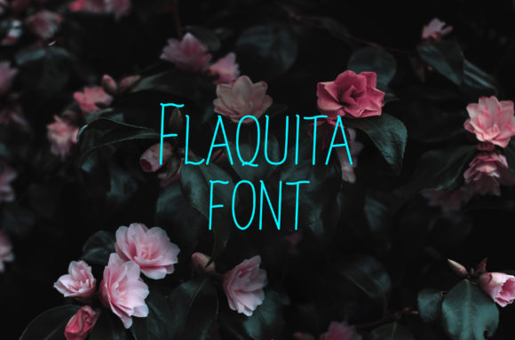 Flaquita Font: Elevating Web Design with Handwritten Charm