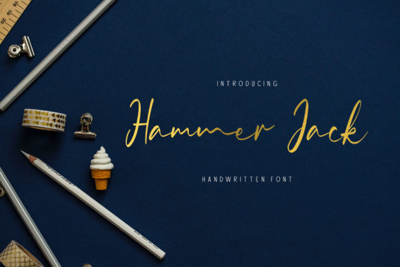 Hammer Jack: A Timeless Script Font for Web Design