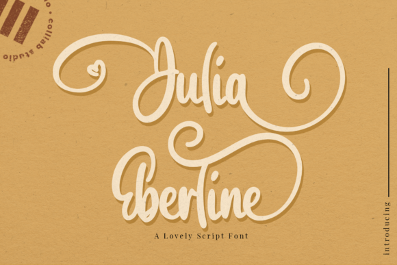 Julia Eberline: The Script Font for Modern Brands