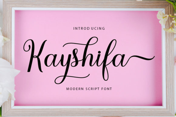 Kayshifa: A Handwritten Font for Editorial Design