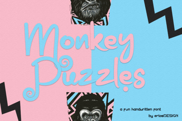 Monkey Puzzles: A Handwritten Font for Editorial Design