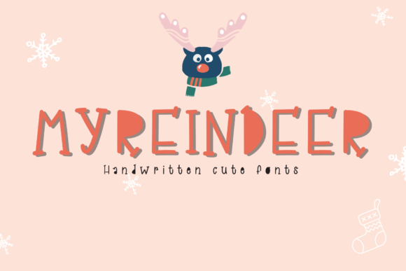 My Reindeer: A Versatile Handwritten Font for Web Design