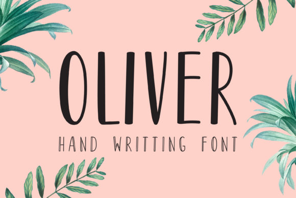 Oliver Font: A Handwritten Typeface for Makers