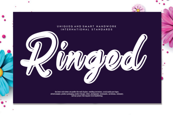 Ringed Font: Elevating Campaign Visuals