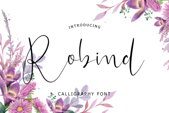 Robind: A Handwritten Font for Polished Branding