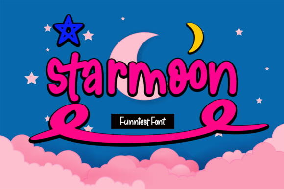 Starmoon Font: A Joyful Typeface for Branding