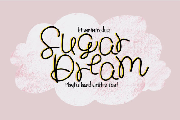 Sugar Dream: A Friendly Script Font for Web Design